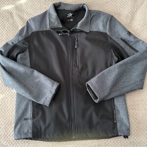ZeroXposur Men's Charcoal and Black Performance Jacket